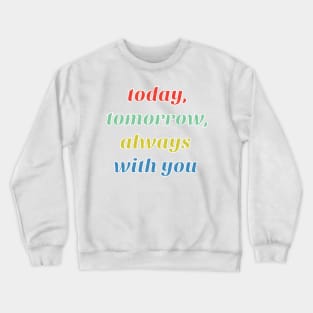 Slogan typography Crewneck Sweatshirt